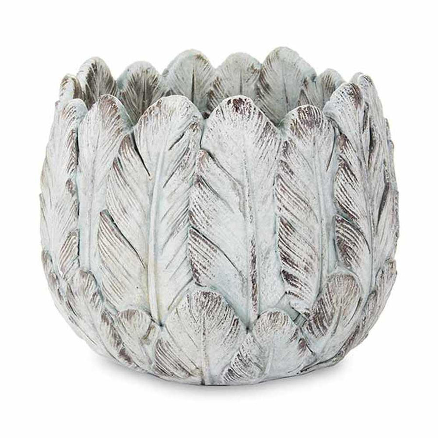 Madártoll mintázatú kaspó