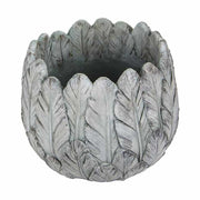 Madártoll mintázatú kaspó