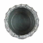 Madártoll mintázatú kaspó