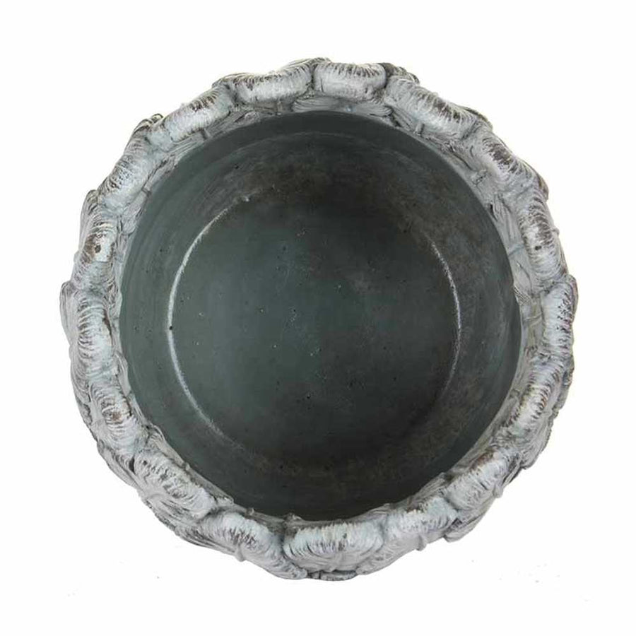 Madártoll mintázatú kaspó