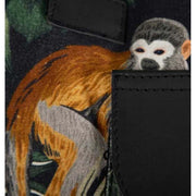 100 % pamutból készült, 47 cm hosszú, egyedi dizájnú, egzotikus stílusú, női edző-sporttáska