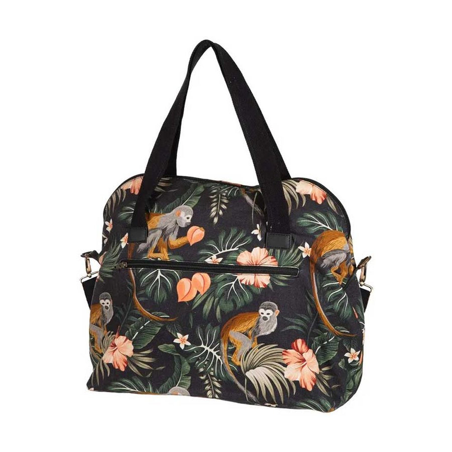 100 % pamutból készült, 62 cm hosszú, egyedi dizájnú, a jelenleg nagyon divatos egzotikus stílusú női táska