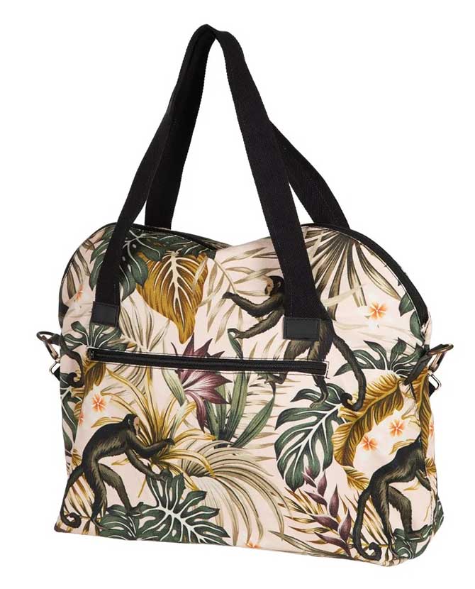 100 % pamutból készült, 62 cm hosszú, egyedi dizájnú, a jelenleg nagyon divatos egzotikus stílusú női táska