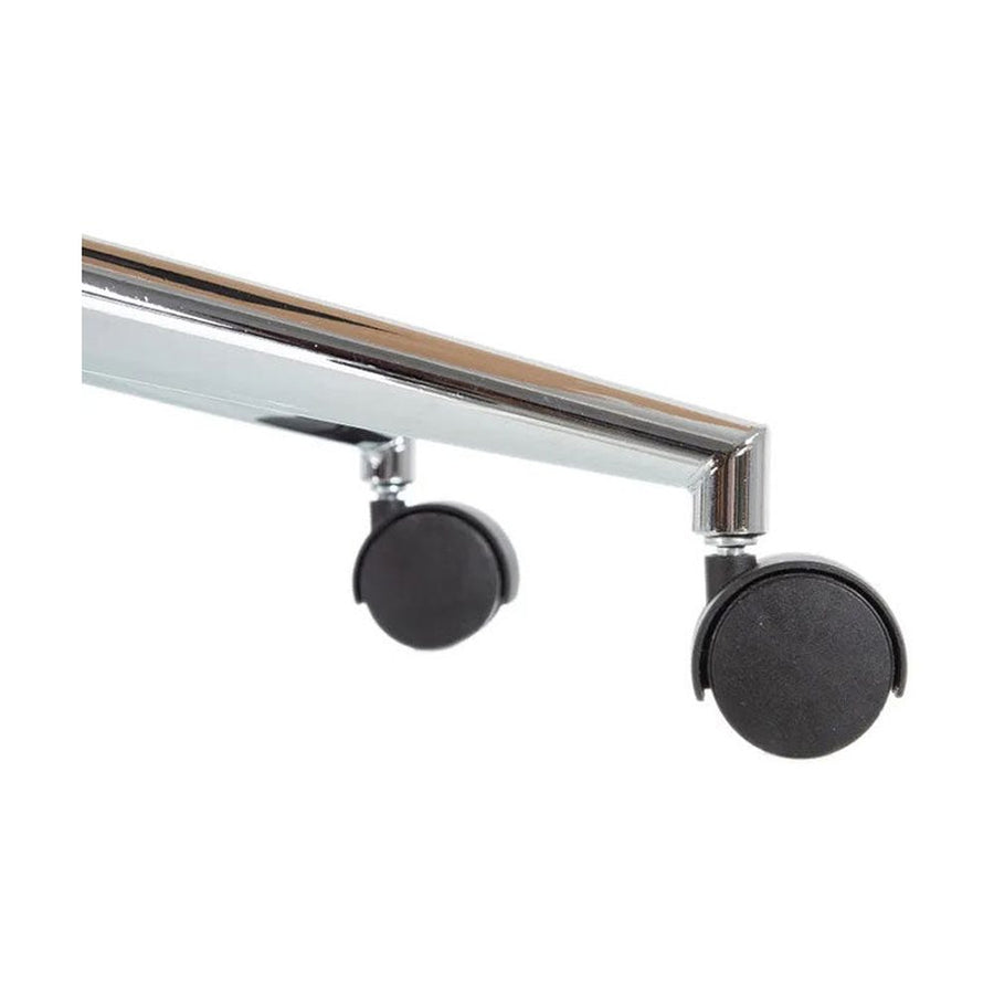 Prémium kategóriás, modern illetve loft stílusú, állítható magasságú, dió furnéros, fekete műbőr kárpitú, kerekes irodai vezetői forgószék