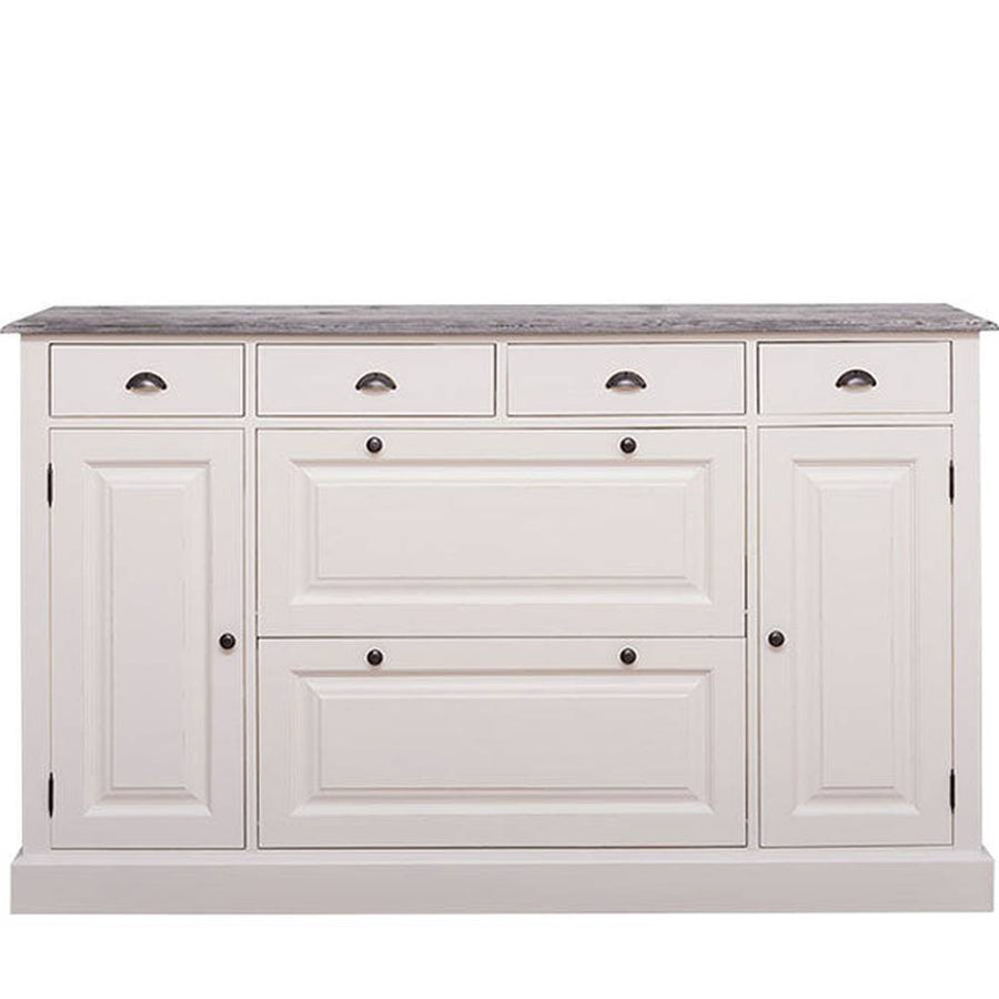 Fenyőfából készült cipősszekrény 4 darab fiókkal