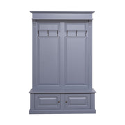 Fenyőfából készült előszobafal