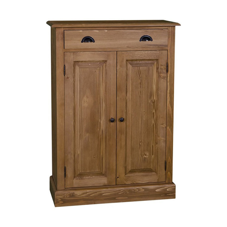 Fenyőfából készült előszobaszekrény 2 darab fiókkal