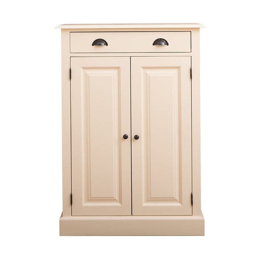 Fenyőfából készült előszobaszekrény 2 darab fiókkal