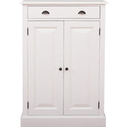 Fenyőfából készült előszobaszekrény 2 darab fiókkal