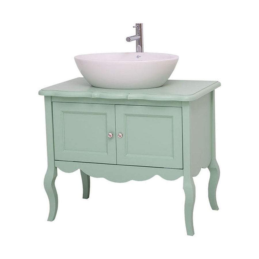 Fenyőfából készült mosdószekrény