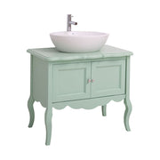 Fenyőfából készült mosdószekrény