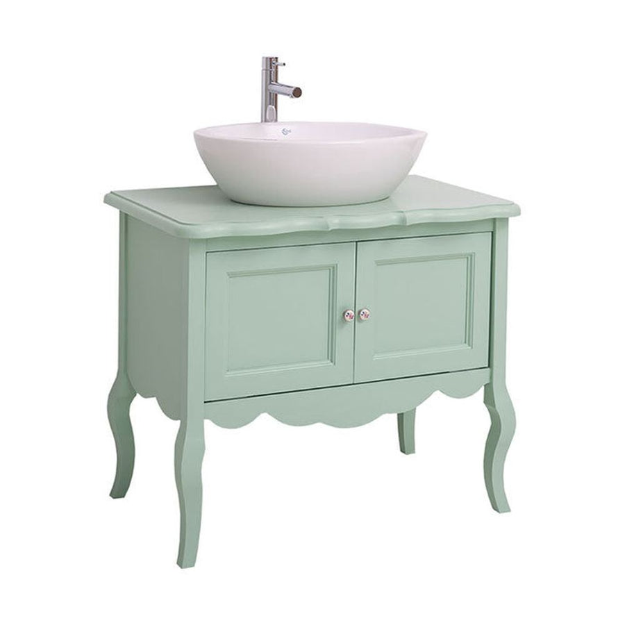 Fenyőfából készült mosdószekrény