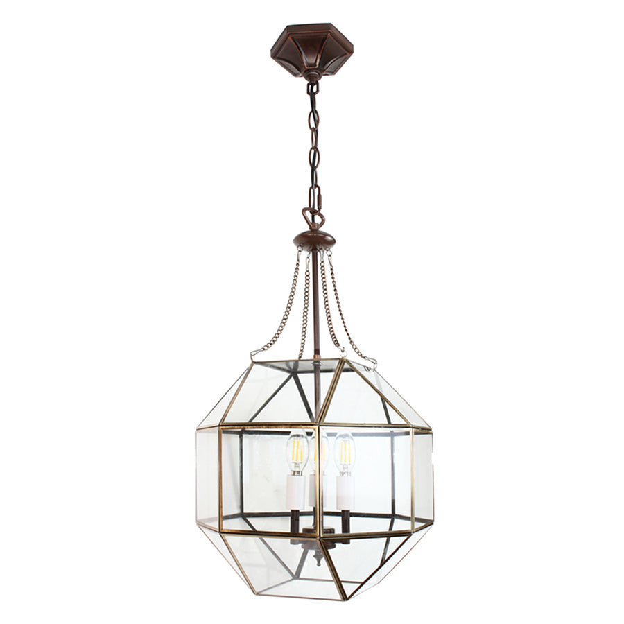 CREDO arany függeszték lámpa Ø 40 cm arany 3 x E14