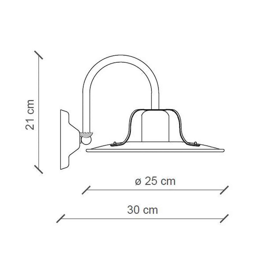 Rusztikus, vidéki stílusú, antikolt, repesztett felületű mázas kerámiából és rozsdás fémből készült, kézműves falilámpa