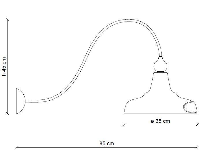 Rusztikus, vidéki stílusú, antikolt felületű mázas kerámiából és rozsdás fémből készült, kézműves falilámpa