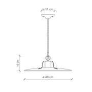 Rusztikus, vidéki stílusú, állítható magasságú, antikolt, repesztett felületű mázas kerámiából és rozsdás fémből készült, textilburkolatú vezetékkel kialakított, kézműves függeszték lámpa.