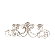 Shabby Chic stílusú ötágú Antoinette gyertyatartó