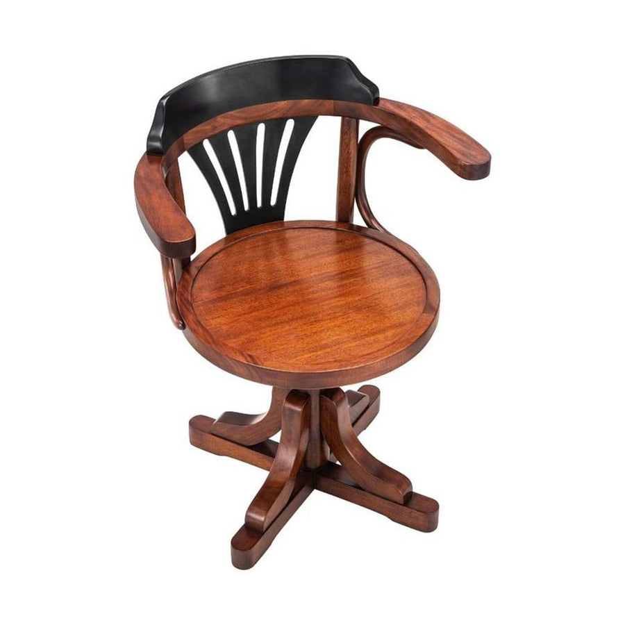 Prémium kategóriás, kemény juharfából készült kézműves Thonet irodai forgószék