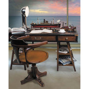 Prémium kategóriás, kemény juharfából készült kézműves Thonet irodai forgószék