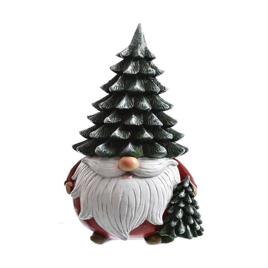 Skandináv stílusú, mókás megjelenésű, karácsonyi manó figura fenyősapkában.