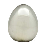 Ezüst színű húsvéti kerámiatojás