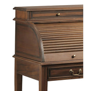 Mahagónifából készült klasszikus koloniál stílusú kézműves szekreter