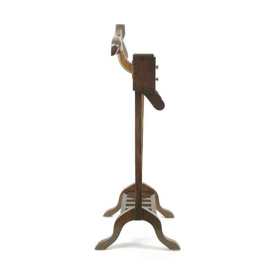 tömör mahagónifából készült klasszikus koloniál stílusú kézműves szobainas