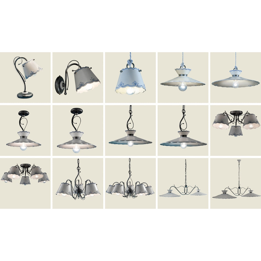 Ravenna kerámia lámpa kollekció.