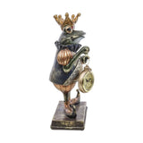 Fub Funky stílusú, 26 cm magas békakirályfi figura zsebórával