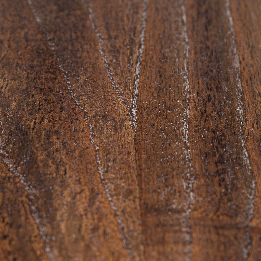 Tömör mindifából készült, modern-vidéki stílusú, kézműves vitrines tálaló.