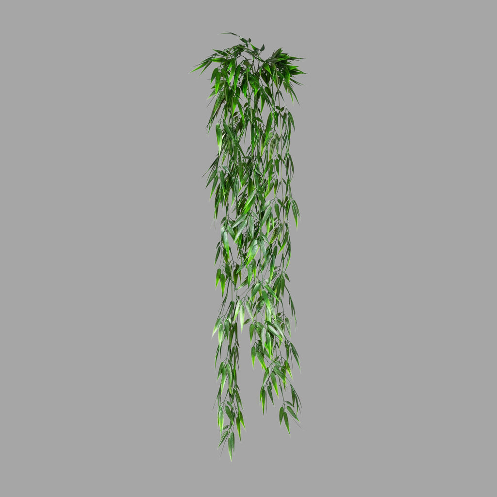 Bambusz csüngő műnövény.