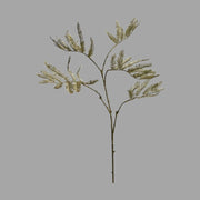 Zöld-arany színű mű cikász pálma ág.