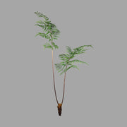 Óriás méretű, élethű megjelenésű, 150 cm magas, erdei pajzsika ág, páfrány műnövény.