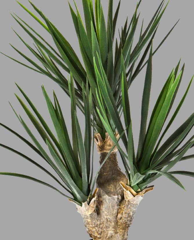 Mű jukka pálma 68 cm zöld "Yucca"