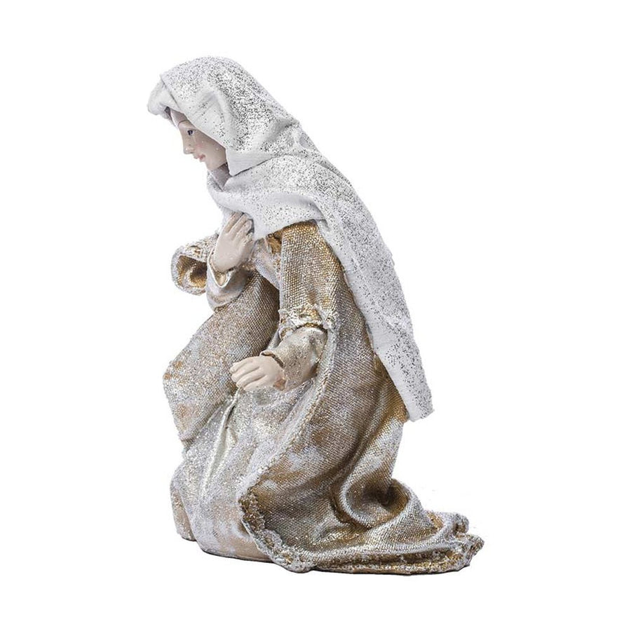 Karácsonyi betlehem Mária figurája