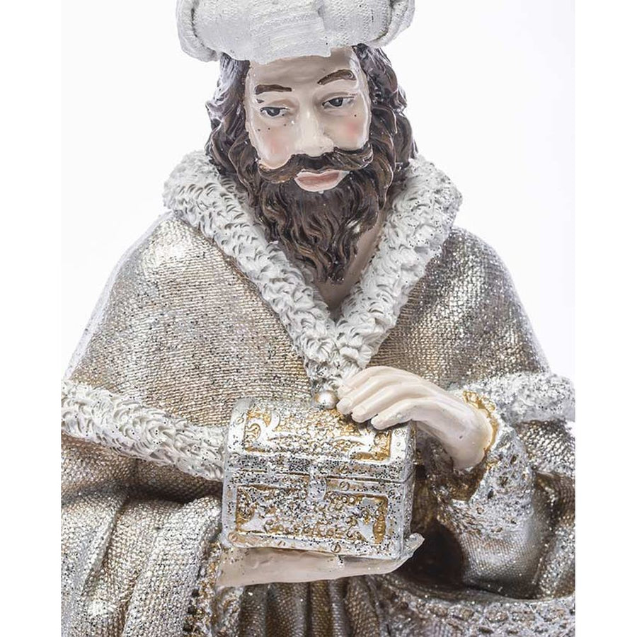 Karácsonyi betlehem Gáspár figurája