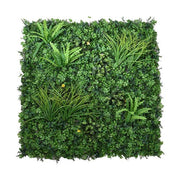 Mű növényfal panel 100 x 100 cm fű mix "Gramineae"