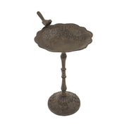 Vintage stílusú, öntöttvasból készült madáritató