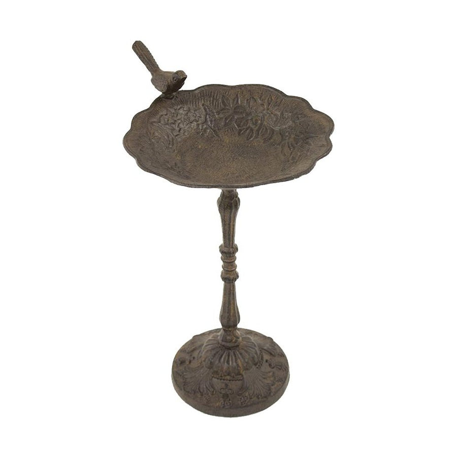 Vintage stílusú, öntöttvasból készült madáritató