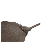 Vintage stílusú, öntöttvasból készült madáritató