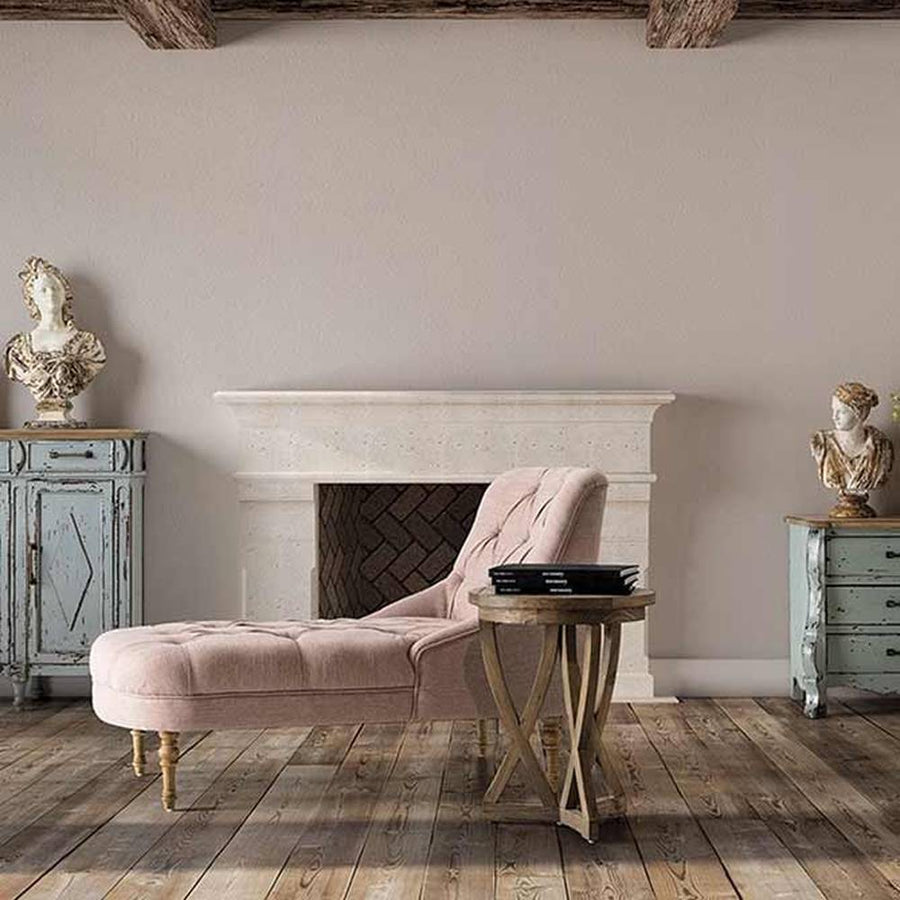 Shabby Chic stílusú, antik hatású női mellszobor