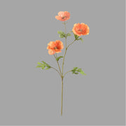 Narancssárga színű mű pipacs virág.