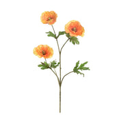 Sárga színű mű pipacs virág.