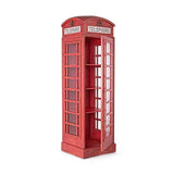 TELEPHONE piros telefonfülke vitrines könyvszekrény 180 cm