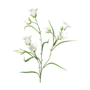 Prémium minőségű, 66 cm magas, élethű, fehér színű, mesterséges mű harangvirág