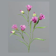 Prémium minőségű, 66 cm magas, élethű, lilásrózsaszín színű, mesterséges mű harangvirág