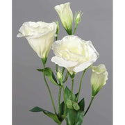 68 cm magas, fehér színárnyalatú mesterséges liziantusz művirág 