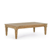 Prémium kategóriás, orientál stílusú teakfa dohányzóasztal.