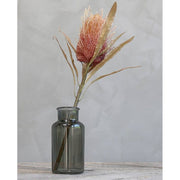 szárított hatású, 60 cm magas, fáradt korall színű szálas protea művirág