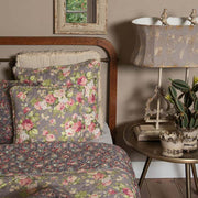 Prémium kategóriás, Shabby Chic stílusú, nagyméretű 74 cm magas, patinás asztali lámpa